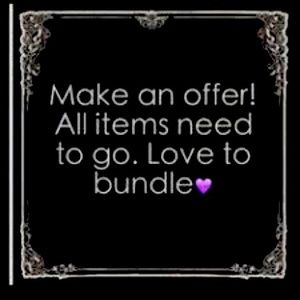 BUNDLE & SALE or MAKE A REASONABLE OFFER!!